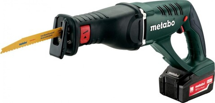 Пила сабельная аккумуляторная METABO ASE 18 LTX  2х5,2 Ач  602269650
