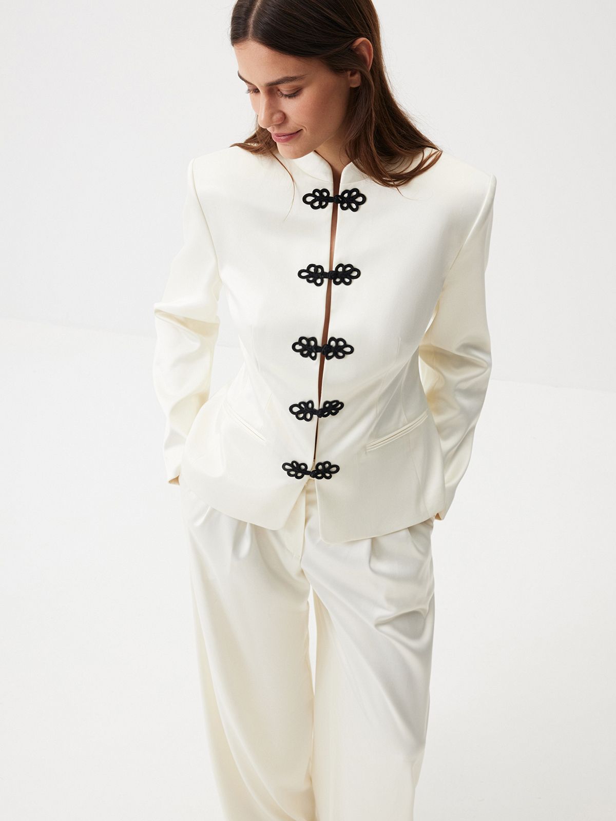 Жакет с сатиновым блеском Eastern Muse