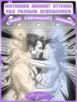 Подростковые фотообои черно-белые граффити