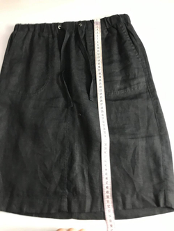 Юбка Mark&Spencer льняная, маркировка 34, визуально на 40 размер