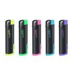 Зажигалки пьезо XHD 108 LED BLACK SP (комплект 50 шт)