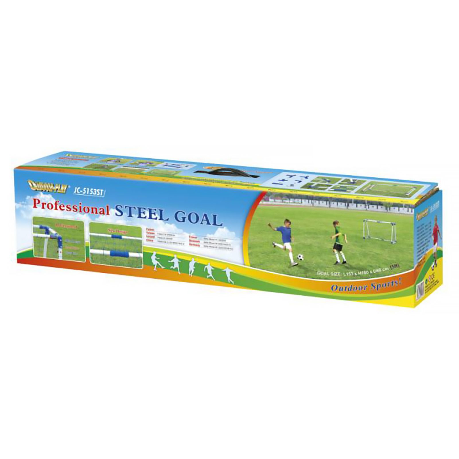Ворота игровые DFC 5ft сталь GOAL5153ST фото №3