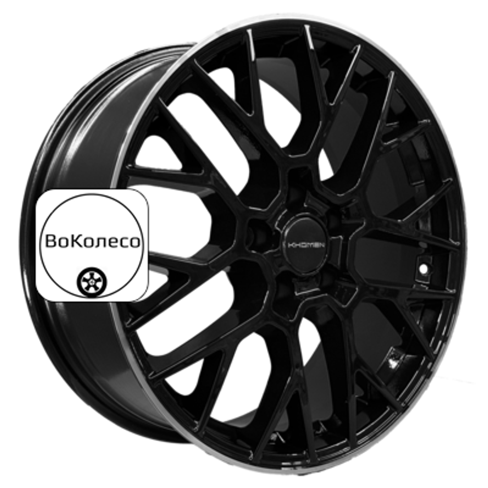 7x18/5x114,3 ET51 D67,1 KHW1818 (Tucson) Black MR Khomen Wheels