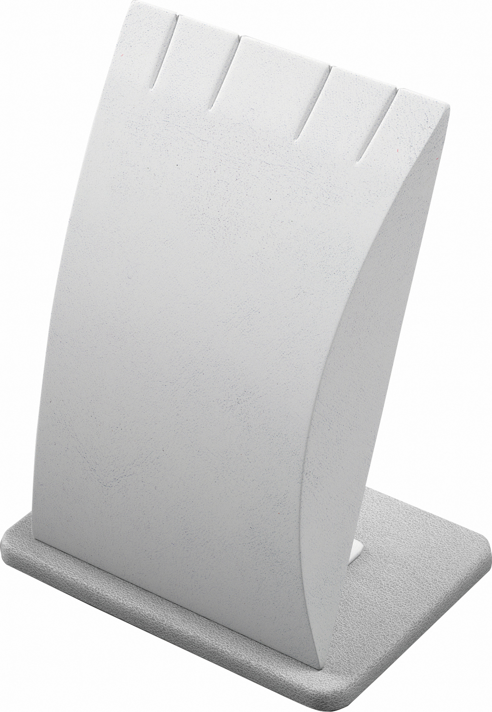 Подставка для 4 подвесок/прорези/квадратное основание/ф.№1 (ПЭТ карман)/89*64*120 мм.