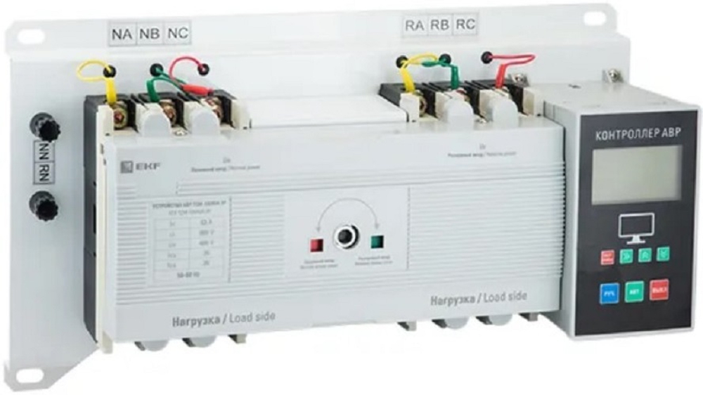 Автоматический ввод резерва  EKF ats-tsm-400A-3p-pro