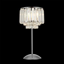 Citilux Синди CL330811 Настольная лампа хрустальная Хром