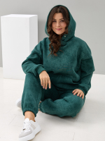 Костюм с брюками КБфн-091/варенка-еловый