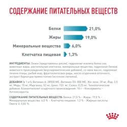 Сухой корм royal canin hypoallergenic dr21 для собак при пищевой аллергии или непереносимости - 2 кг