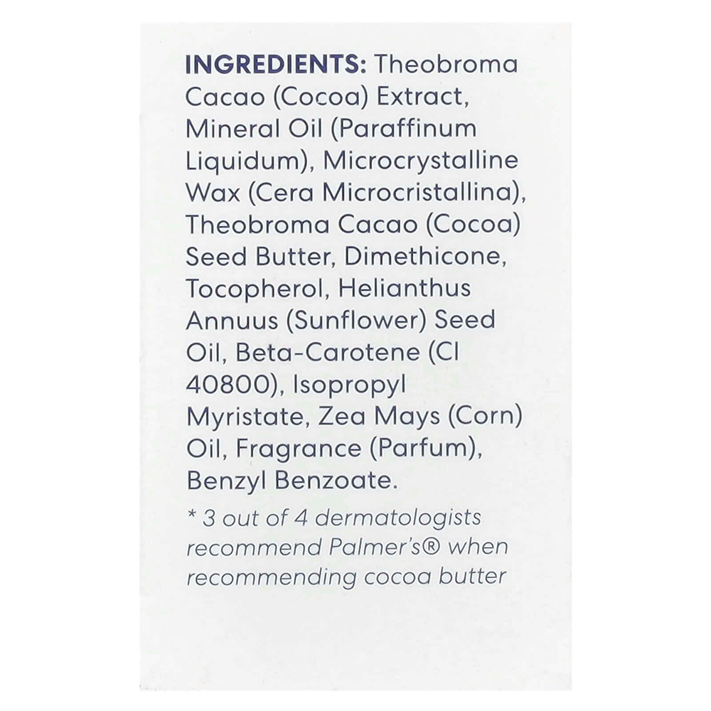 Palmer's, Cocoa Butter Formula® с витамином E, какао-бальзам, 17 г (0,6 унции)