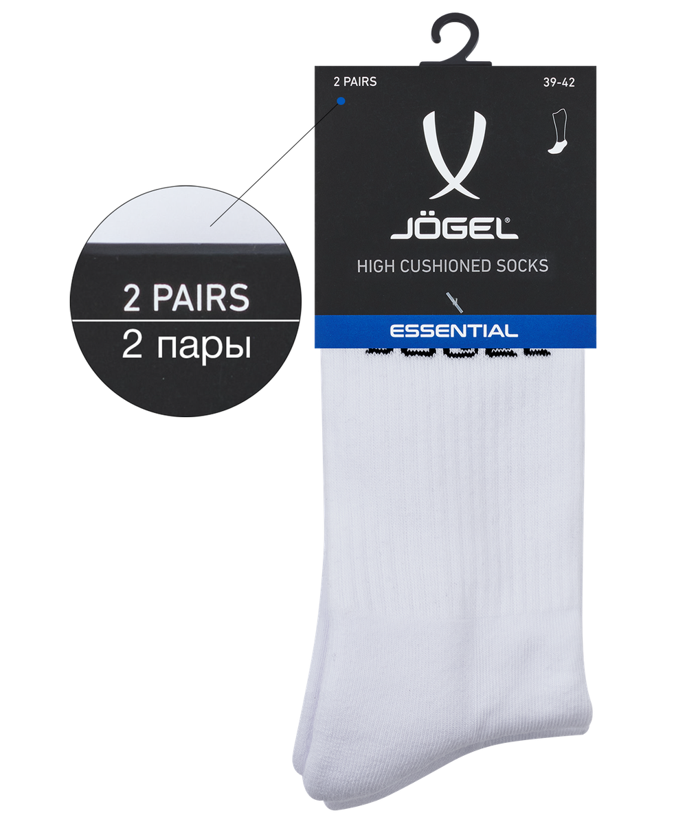 Носки высокие ESSENTIAL High Cushioned Socks, белый