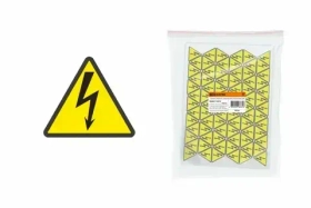 Символ "Молния" (треугольник) 85х85х85мм SQ0817-0015