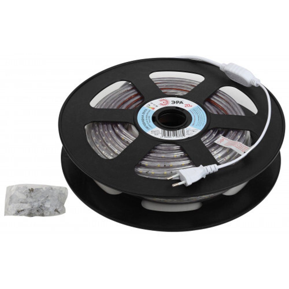 ЭРА Лента светодиодная LS2835-4,8-60-220-6500К-IP67-20m | Светодиодные ленты 220В и аксессуары