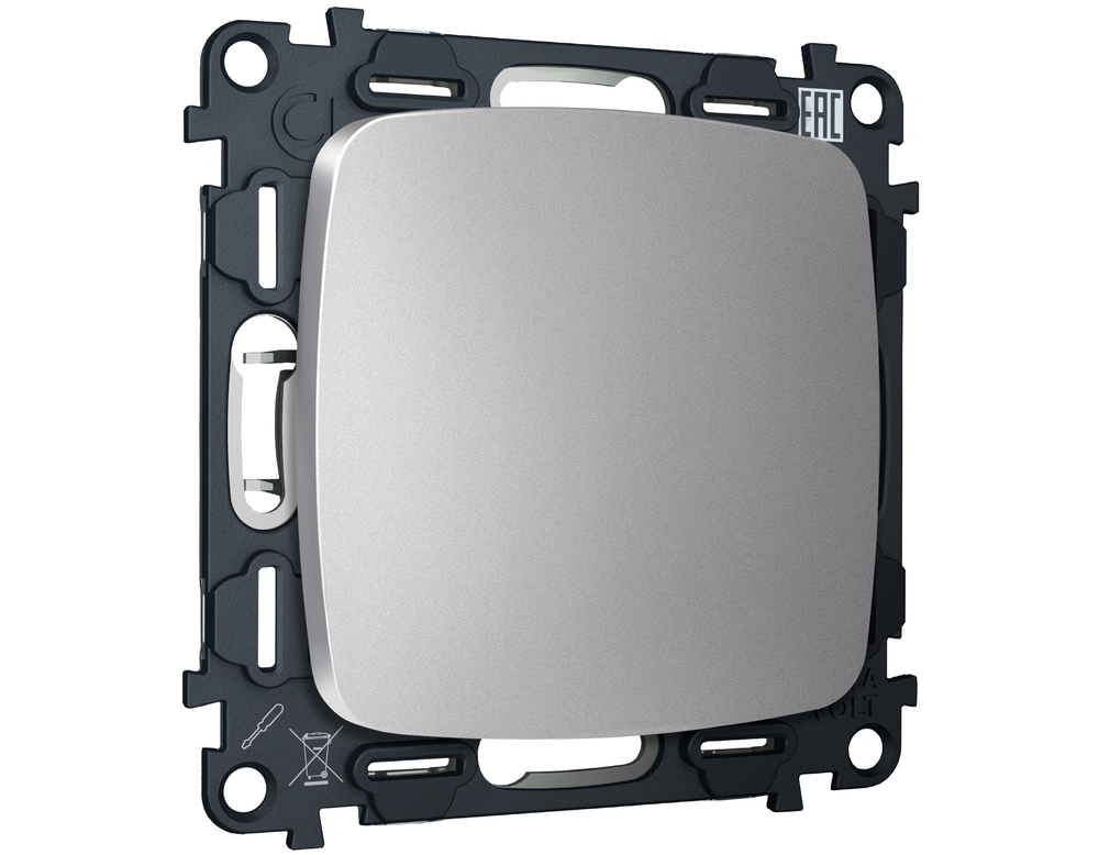 MO516010 Комплект суппорта универсального OMEGA Сталь матовый QUANT (OP5160, VM240)