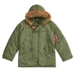 Парка Alpha Industries N-3B Regular Fit Sage Green (Зеленая)