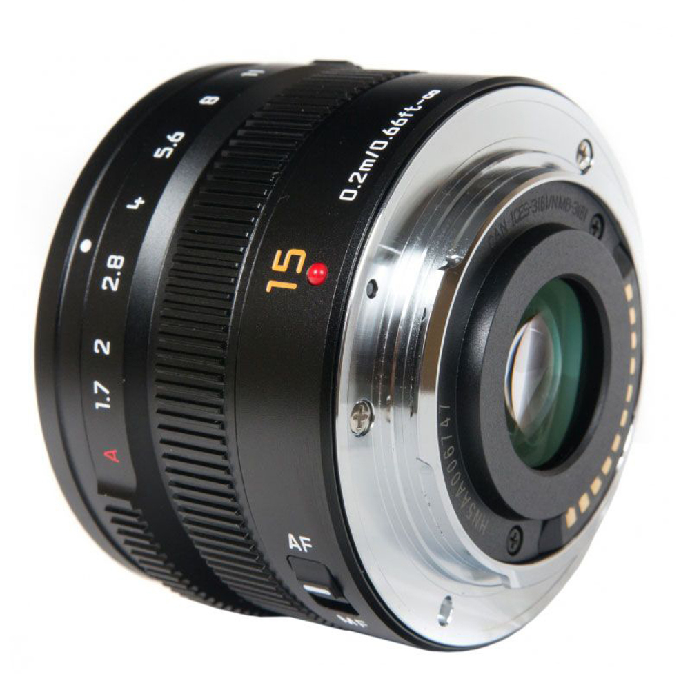 Объектив Panasonic Summilux 15mm f/1.7 Asph DG (H-X015E-K)