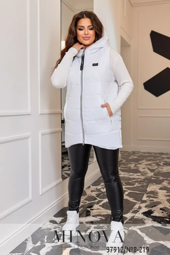 Жилет 8-219-белый Minova
