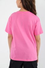 Фуфайка (футболка) для девочки Кэш-1 Виотекс РОЗОВЫЙ