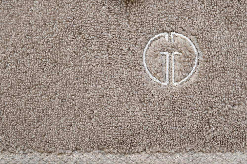 Полотенце 70х140 Garda Decor Соло бежевое