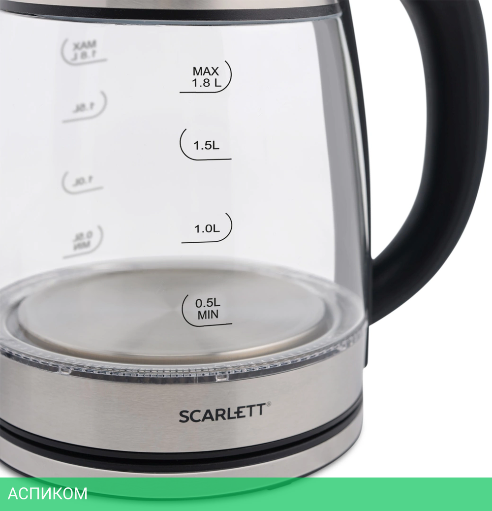 Электрочайник Scarlett SC-EK27G40 Black