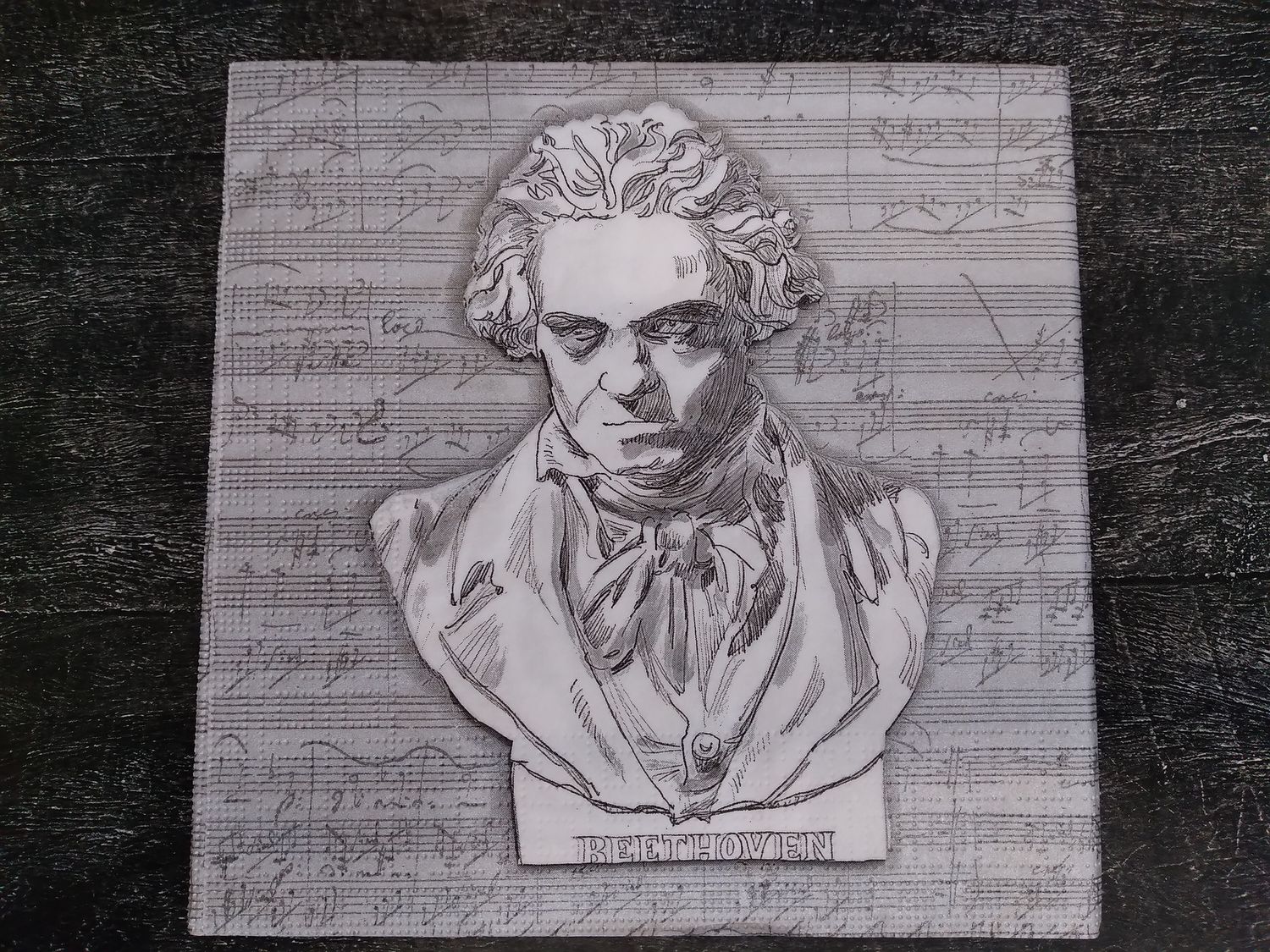 салфетка Beethoven