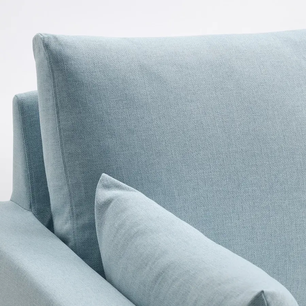 Диван 2-местный - IKEA HYLTARP/ХИЛТАРП ИКЕА, голубой