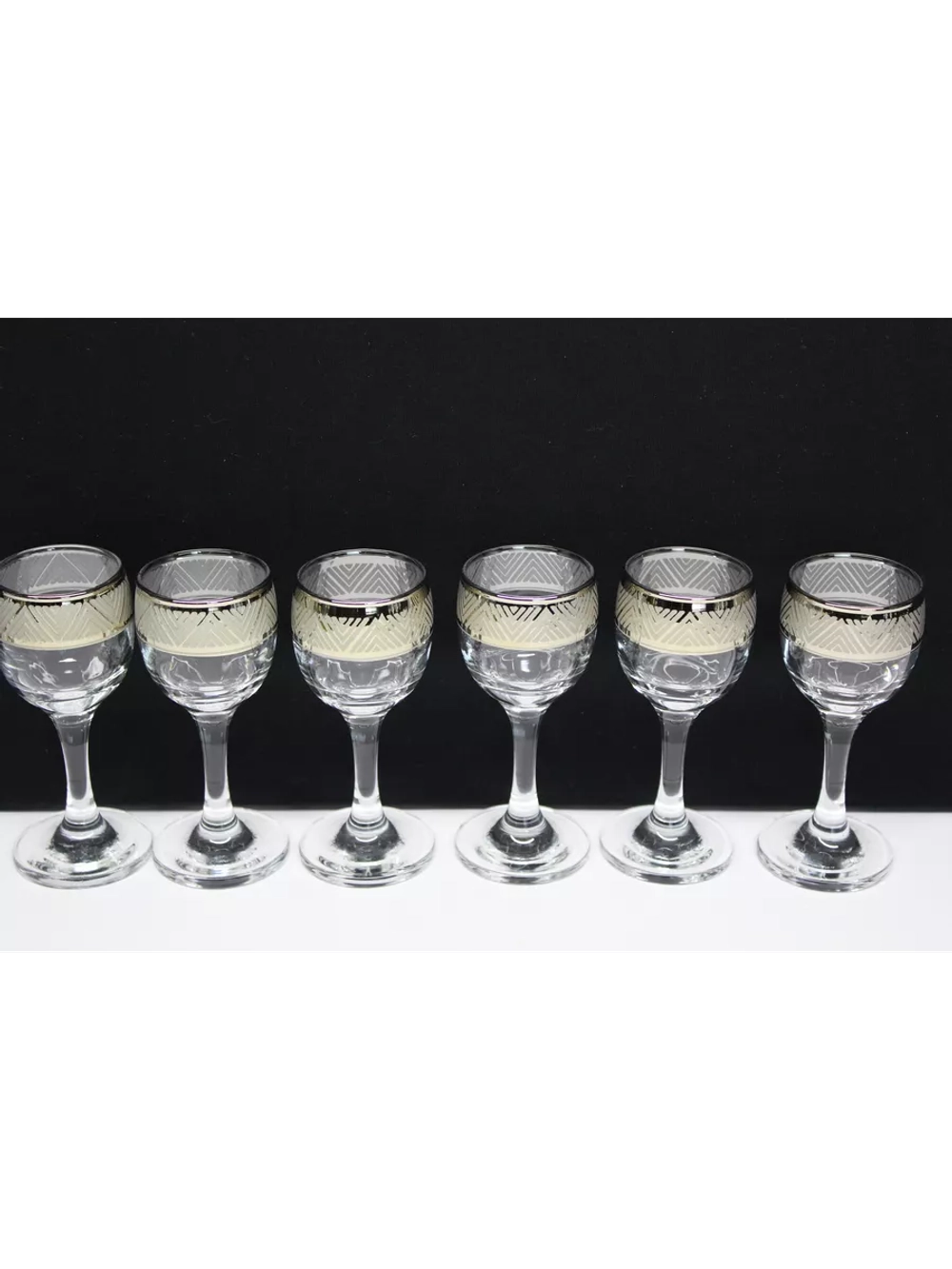 Подарочный набор рюмок Золотое сечение