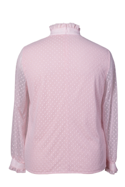 Блузка женская 2984ВЕА, горох #302Га092984ВЕА