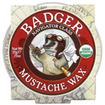 Badger, Органический воск для усов, 21 г (0,75 унции)