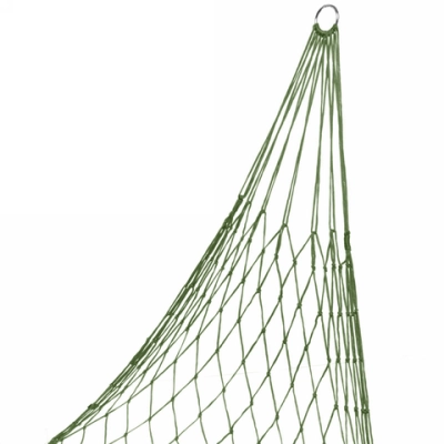 Гамак 200*80см «Отдых» подвесной, плетеный, нейлон