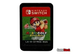 Mario Golf: Super Rush (Nintendo Switch, Русские субтитры, Б/У, без обложки)