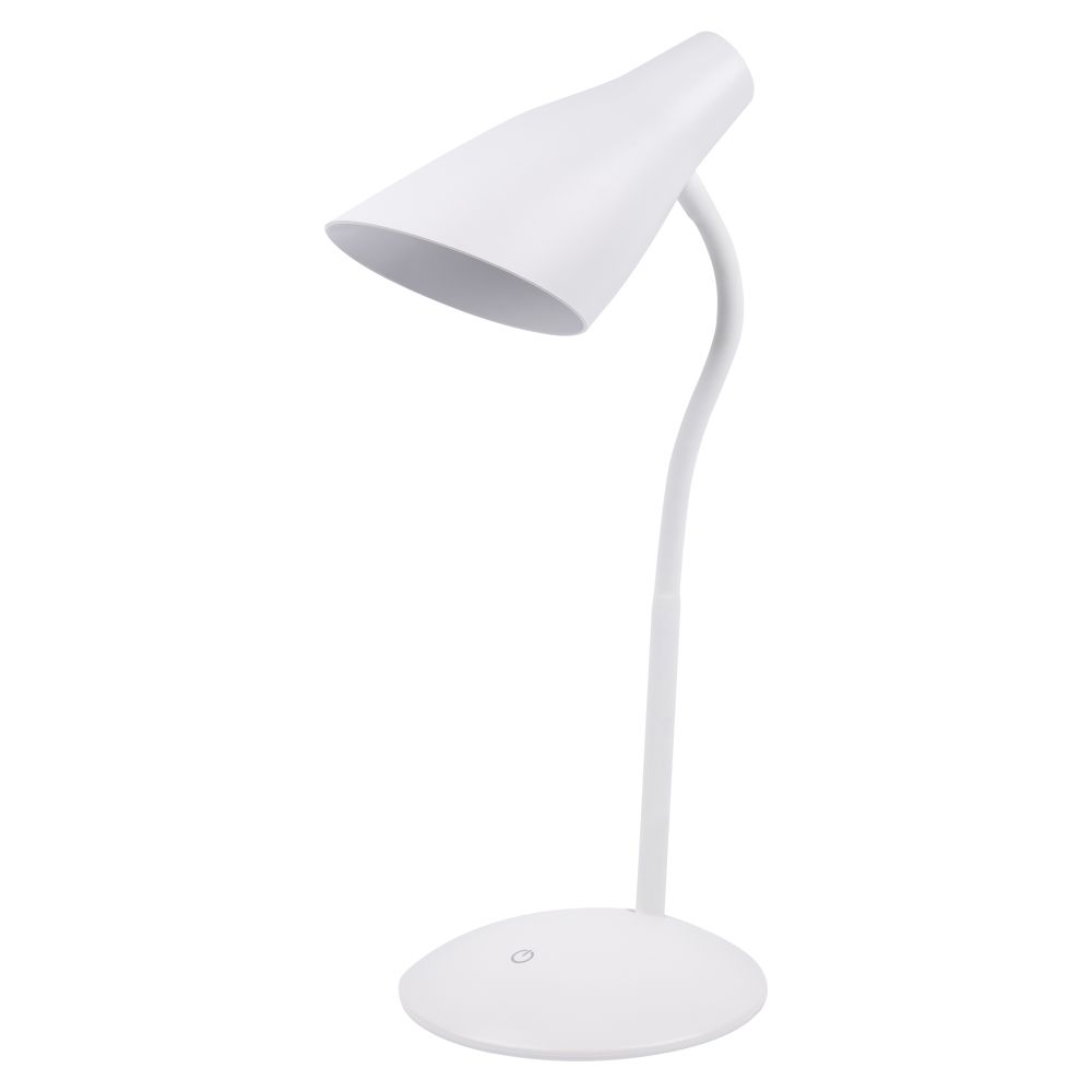 TLD-562 White-LED-360Lm-4500K-Dimmer Светильник настольный. 5W. Сенсорный выключатель. Белый. ТМ Uniel