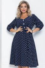 Платье Виктория (синее) П12479-3 LT Collection