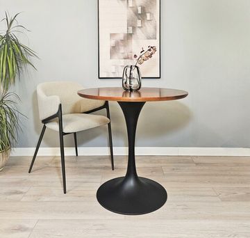 Стол обеденный Tulip Round Walnut