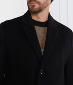 Хлопковое пальто h-hyde-c-224 BOSS BLACK - черный(50485199)