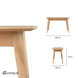 Стол письменный Unique Furniture RHO 120х60х75см