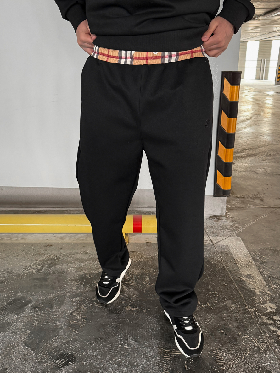 Штаны Burberry #002-1 (черн.)