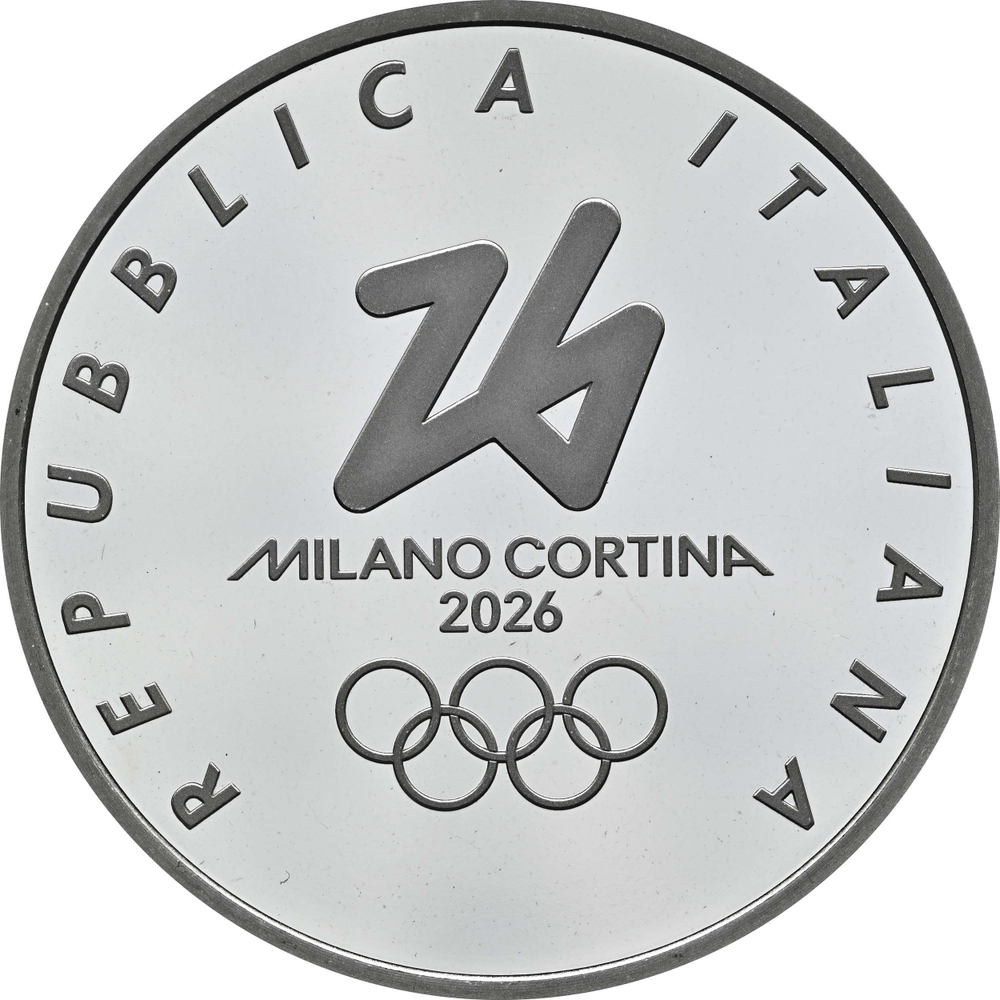 ИТАЛИЯ, 2025, 6 ЕВРО [СЕРЕБРО]