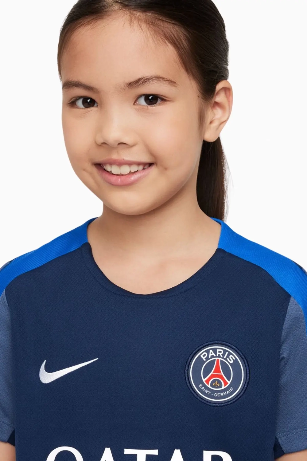 Футболка Nike PSG 25/26 Strike Junior - темно-синий