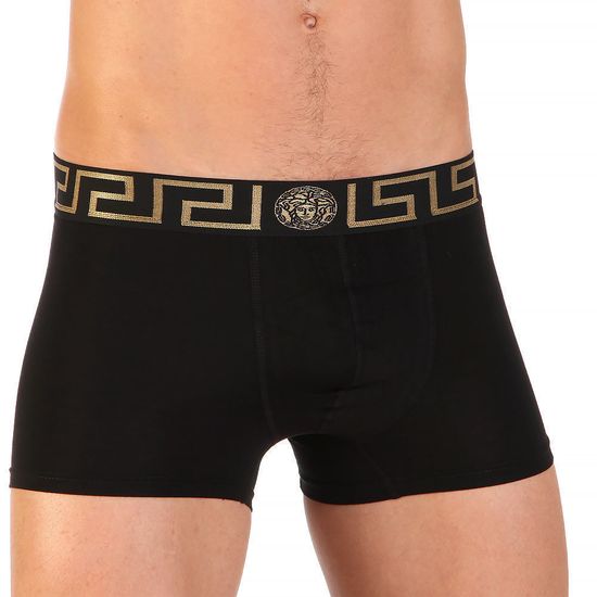 Мужские трусы боксеры Versace черные