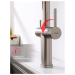 Смеситель для кухни с подключением фильтра Raglo R20.63.05, сатин