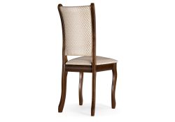 Деревянный стул Вилмот темный орех / бежевый