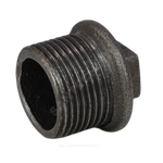 Заглушка чугун Ду 15 (1/2") НР Fittex PLUS