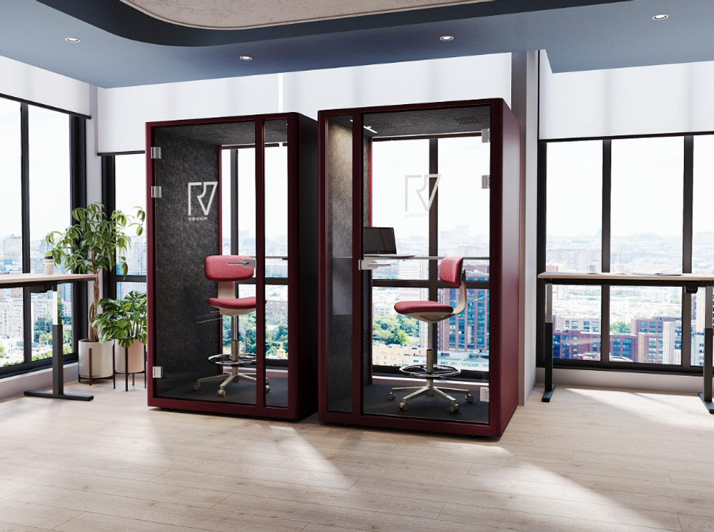 Акустическая кабинка СаундКуб з/с-глухая SDC-1.2-WA