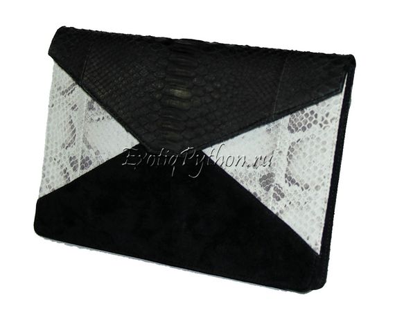 Клатч из кожи питона CL-2