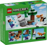 Конструктор LEGO Minecraft 21583 Steve's Taiga Adventure