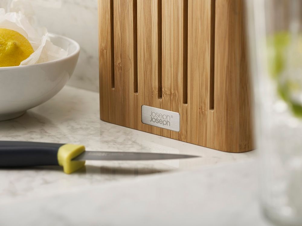 Joseph Joseph Набор ножей Elevate™ Knives Bamboo в подставке из бамбука