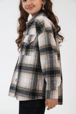 Рубашка для девочки Квадро-1 Виотекс КОРИЧНЕВЫЙ