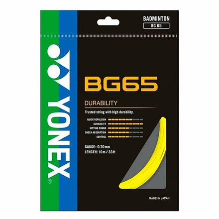 Струны для бадминтона YONEX BG65 В нарезке (1 натяжка)