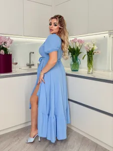 Платье на запах УК-867-1 Фабрика Моды