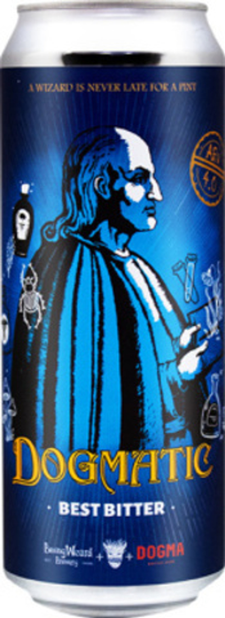 Пиво Боксин Визард Бревери Догматик / Boxing Wizard Brewery Dogmatic 0.45 - банка